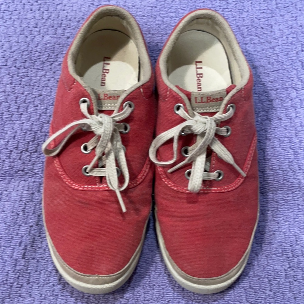LLBean canvas sneakers
